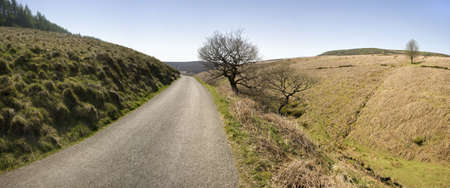 The valley of the river goyt peak district national park derbyshire midlands england uk
