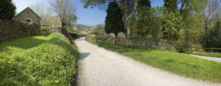 The pennine way long distance footpath edale the high peak district national park derbyshire...