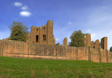kenilworth castle warwickshire the midlands england ukの写真素材