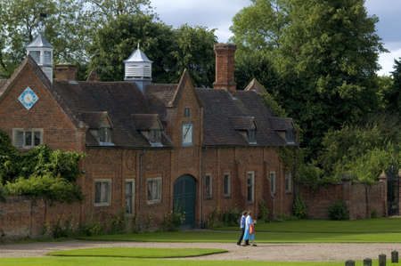stately home packwwod house warwickshire midlands england ukの写真素材