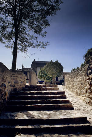 france midi tarn medieval village of penneの写真素材