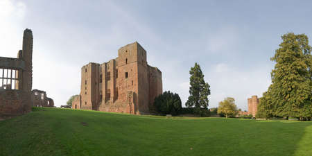 kenilworth castle warwickshire the midlands england ukの写真素材