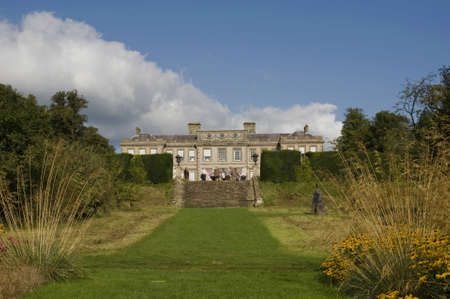 gardens Ragley hall Warwickshire The Midlands England UKの写真素材