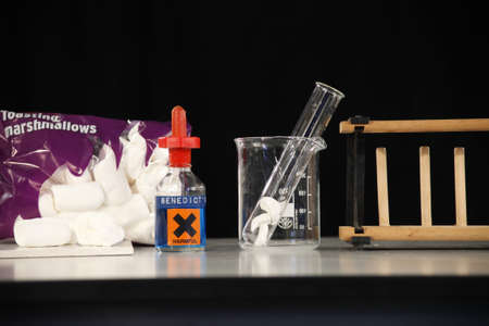 science laboratory equipmentの写真素材