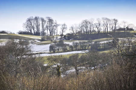 town house high street broadway cotswolds worcestershire ukの写真素材