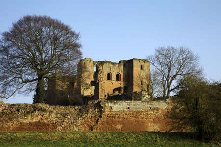 kenilworth castle warwickshire the midlands england ukの写真素材