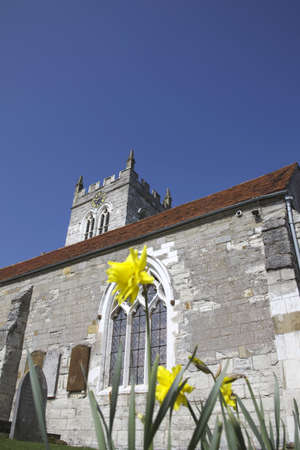 wootten wawen church atratford-upon-avon saxon church oldest in warwickshireの写真素材