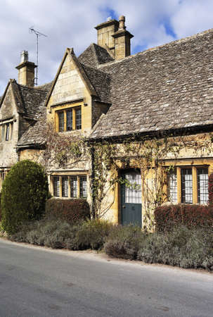 A stone cottage in stanton village, the cotswolds, midlands gloucestershireengland uk