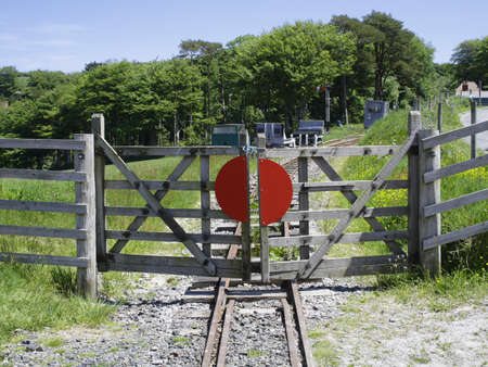 lynton and barnstaple narrow guage railway の写真素材