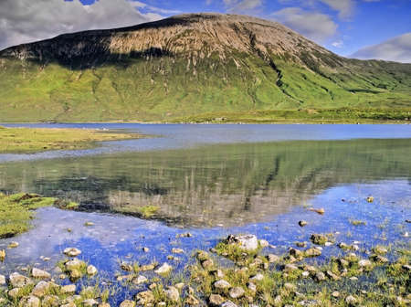 cuillin mountains on the isle of skye in Scotland, Great Britain UK