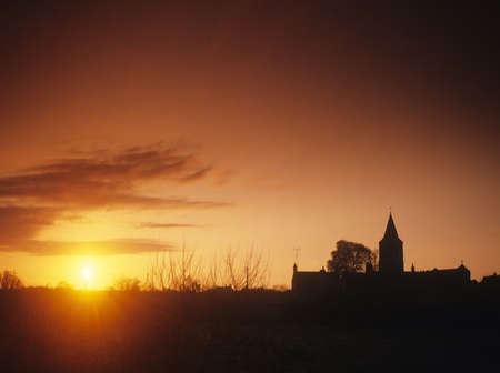 A  parish church - church of englandの写真素材