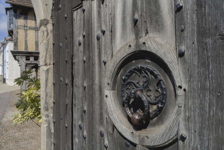 Old buildings in Warwick.のeditorial素材