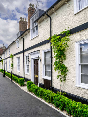 cottage stratford upon avon warwickshire the midlands england ukの写真素材