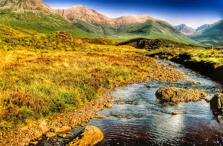 Isle of Skye Scotland British isles ukの素材