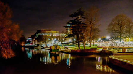 River Avon stratford upon Avonの素材