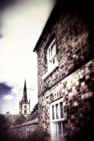 Holy trinity church burial place of William Shakespeare Stratford upon Avon Warwickshire
