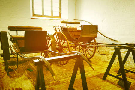 Stately home Charlecote park Warwickshire midlands England ukの素材