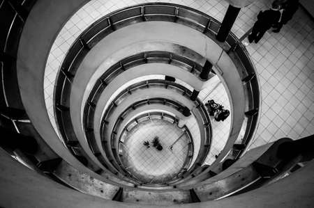 Urban stair wellの素材