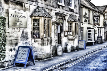 Shop in high street