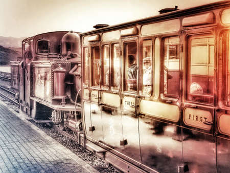 Ffestiniog railwayの素材