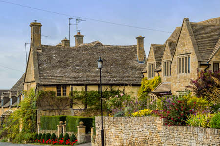 a cottage in an english village