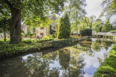 River eye lower slaughter cotswolds uk