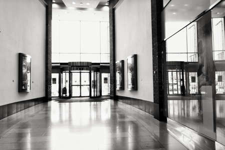 Town shopping retail centre mallの素材