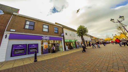 High street shops shopping mall