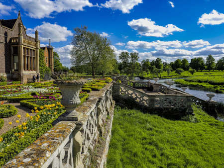 Gardens English stately homeの素材
