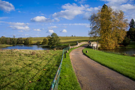 compton verney estate stately home warwickshire ukの写真素材