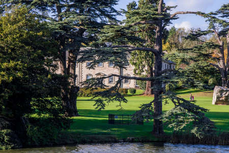 compton verney estate stately home warwickshire ukの写真素材