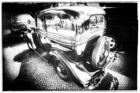 Model T Ford carの素材
