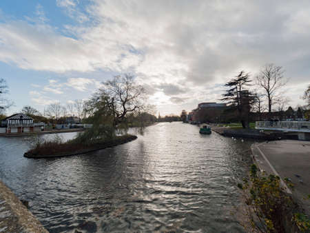 Stratford upon avon warwickshire midlands England UKのeditorial素材