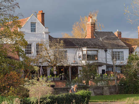 Stratford upon avon warwickshire midlands England UKの写真素材