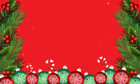 christmas background vector illustration. it is suitable for card, banner, or posterのイラスト素材