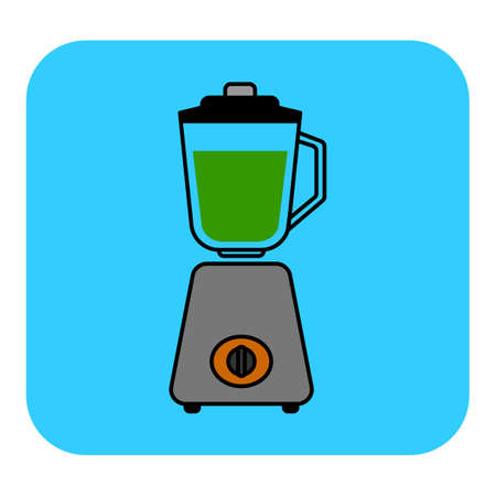 The stationary blender iconのイラスト素材