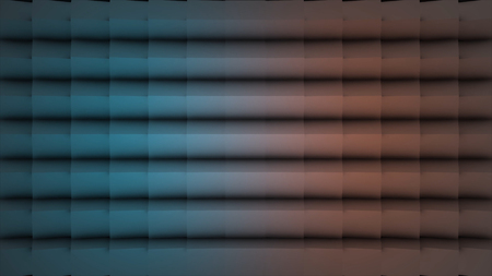 Abstract wall of planes moving in organic way. The movement is perfectly looped. Abstract...