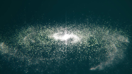 Rotating spiral galaxy - deep space exploration. Spiral Galaxy