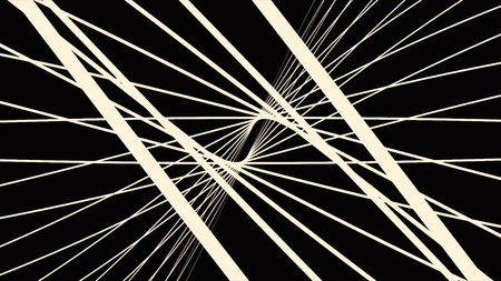 Abstract motion graphics with colored spiral. Parametric motion. Abstract futuristic space...