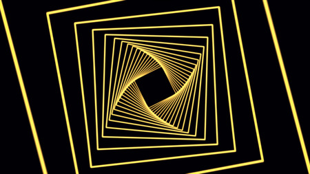 Abstract background with rotating the render. Digital background. 3D rendering.の写真素材