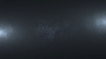 Abstract Background with light Moving behind the glass. Lights are reflected on the glass