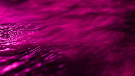 Colorful abstraction of moving purple liquid substance. Animation. Loop ready animation of...