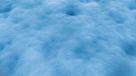 Color waves in cyberspace. Animation. Abstract background with animation of light waving surface. Animation of seamless loopの写真素材