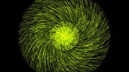 Abstract fireworks exploding many times and changing its color on black background, seamless loop. Animation. Flying and rotating sparkles of many firework volleys.の写真素材