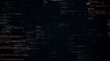 Concept of twenty first century, age of information technologies.