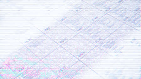 Abstract financial chart background. Animation. Abstract monochrome graphs with running and changing...