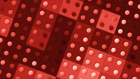 Background of block squares. Motion. Background of squares with dots flashing in different colors....