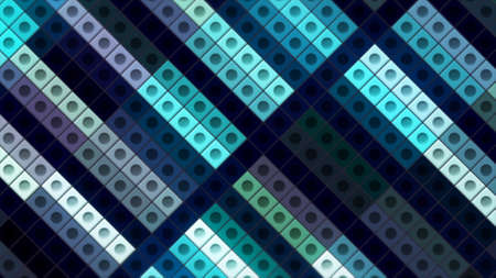 Disco background with shimmering colored rectangles. Motion. Disco background with colorful changing...
