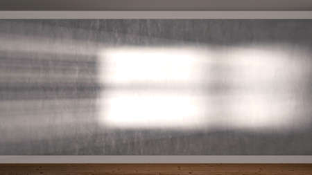 The shadow of the window . Animation. The shadow from the window, blurred like fog, with rays from...