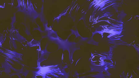 Abstract colorful spinning and transforming texture, seamless loop. Motion. Purple and black beautiful substance.の写真素材